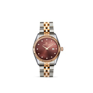 Mini Two Tone Mocha Belgravia 30 Watch