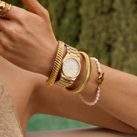Sports Luxe Watch Wrist Stack (Gold)