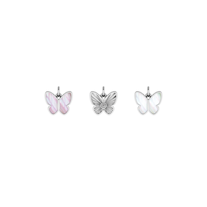 Made Mine Fine Charm - Butterfly (Silver)