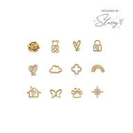 Made Mine Charms - Stacey's Stories Charms (Gold)