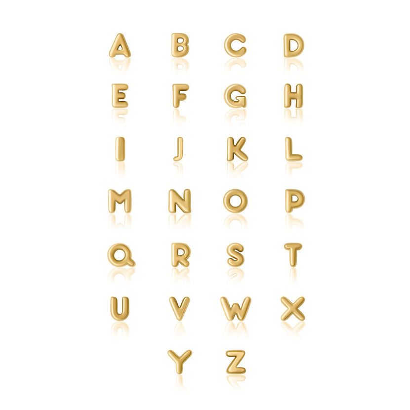 Fixed Charm - Bubble Initial Charm (Gold)