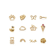 Made Mine Charms - Stories Charms (Gold)
