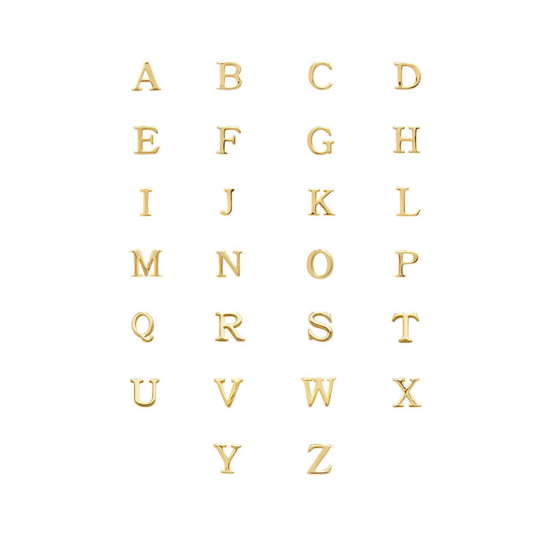 Stacey's Stories Initial Pendant (Gold)