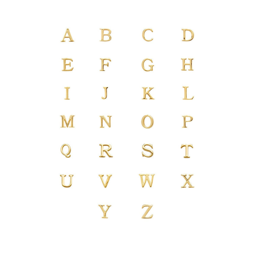 Stacey's Stories Initial Pendant (Gold)