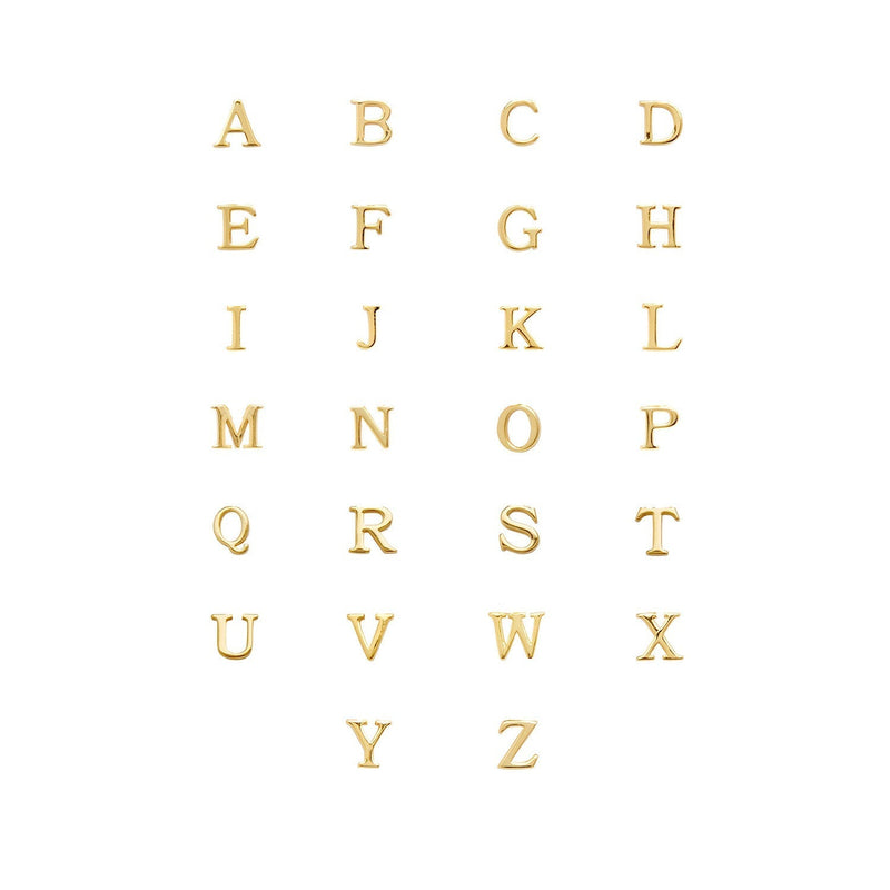 Stacey's Stories Initial Pendant (Gold)