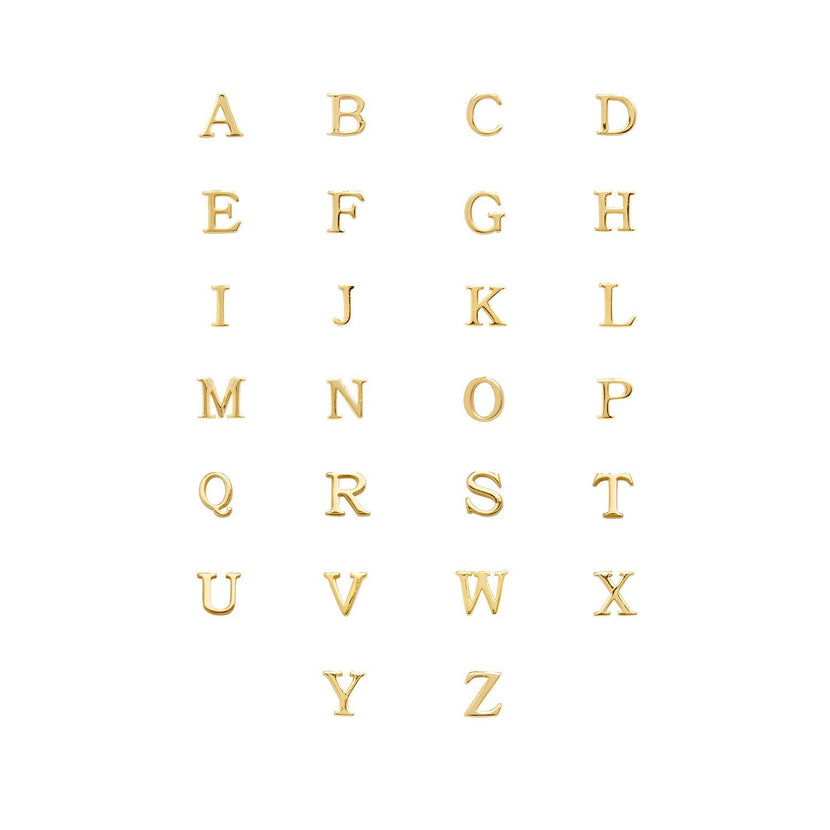 Stacey's Stories Initial Pendant (Gold)