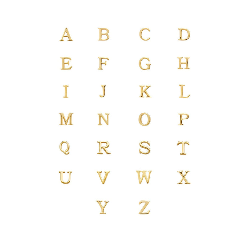 Stacey's Stories Initial Pendant (Gold)