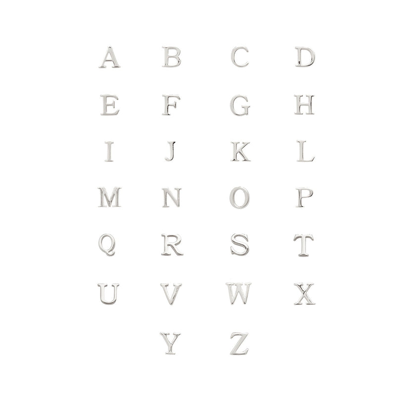 Stacey's Stories Initial Pendant (Silver)