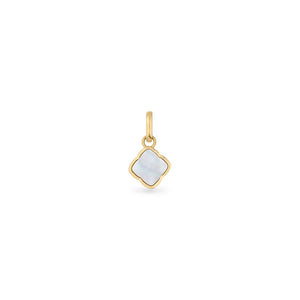 Pearl Clover Pendant (Gold)
