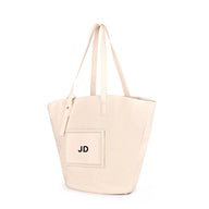 Pearl Ecru Resort Bucket Bag