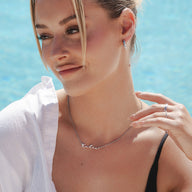 Signature Name Necklace - Silver