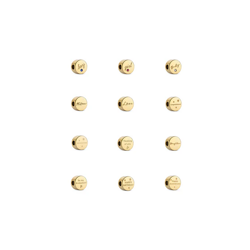 Phrase Charms (Gold)