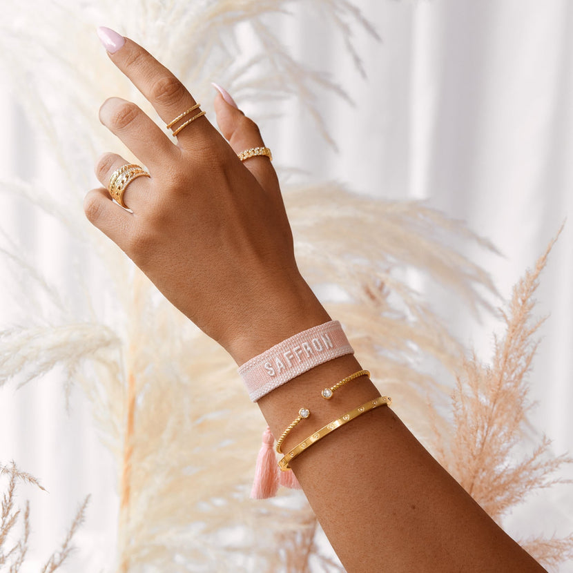 Twisted Open Band Ring (Gold)