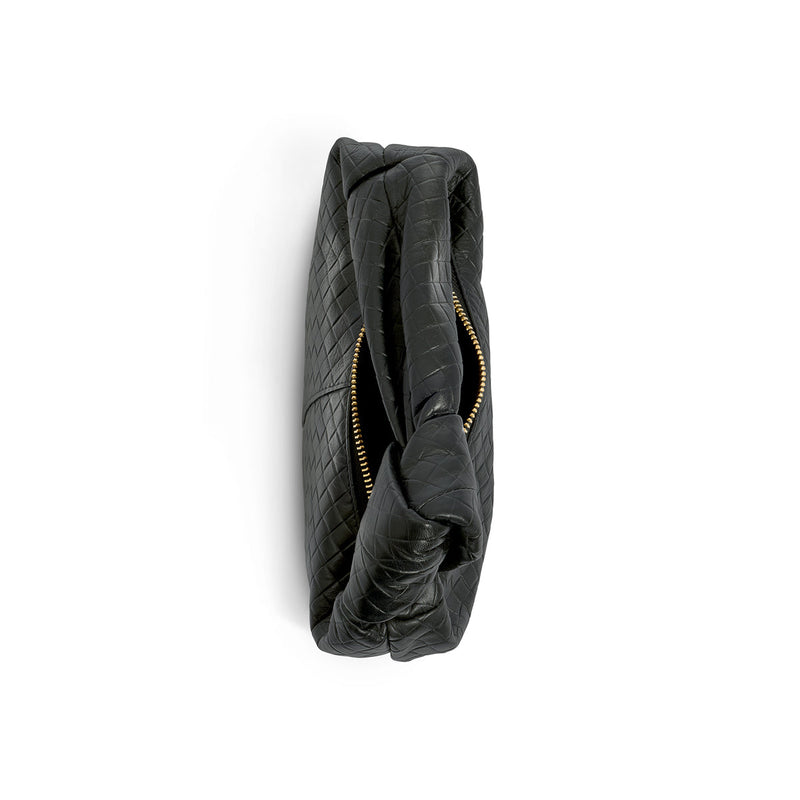 Vienna Mini Leather Bag (Black)
