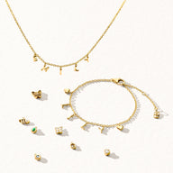 Made Mine Fine Name Necklace (Gold)