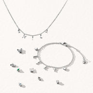 Made Mine Fine Name Necklace (Silver)