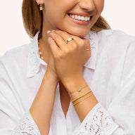 Amazonite Stone Little Luxe Bracelet (Gold)