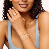 Molten Heart Little Luxe Bracelet (Gold)