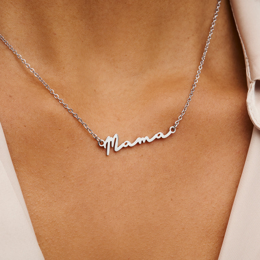 Mama Necklace (Silver)