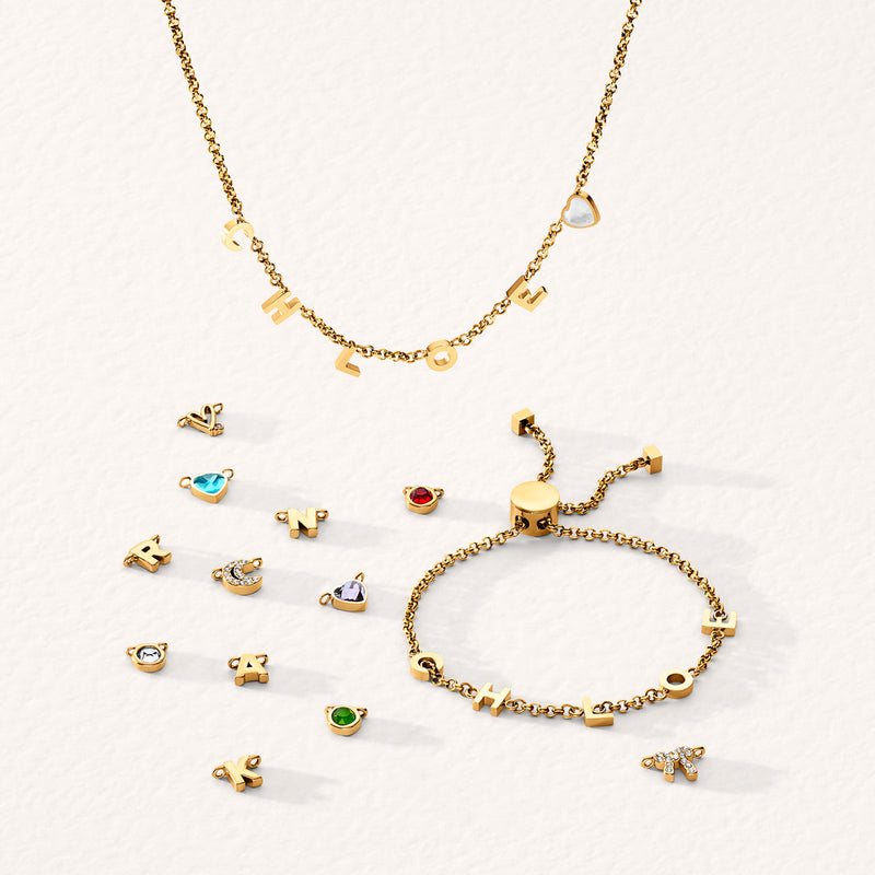 Made Mine Name Necklace (Gold)