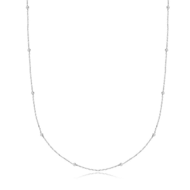 Sphere Chain Necklace (Silver)