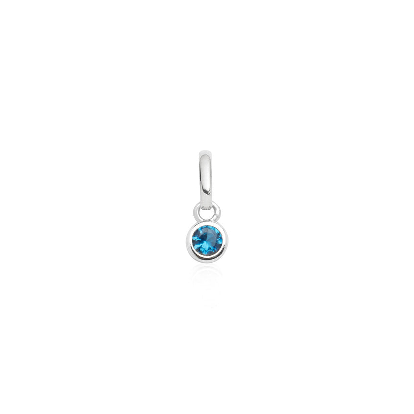 Stacey's Stories Birthstone Pendant (Silver)
