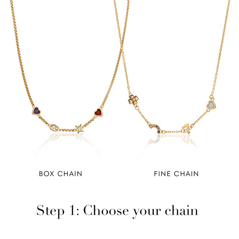 TEST Stacey Solomon Gift Builder Necklace (Gold)