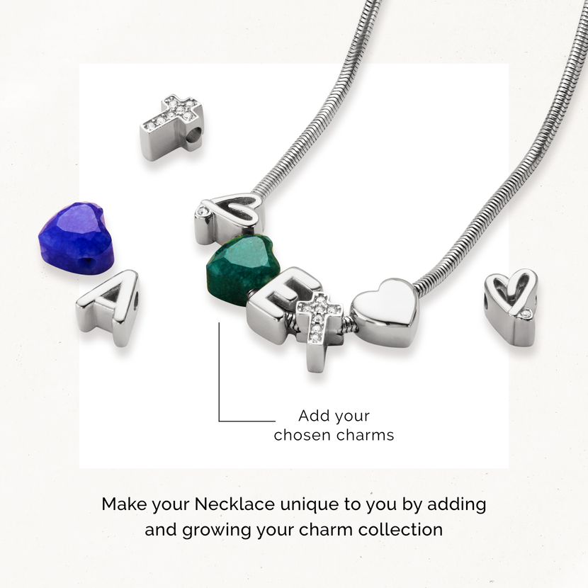 The Charm Necklace (Silver)