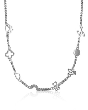Fixed Charm Necklace (Silver) (Copy)