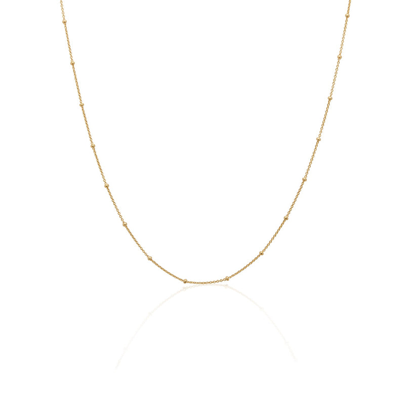 Stacey's Stories Mini Sphere Necklace (Gold)