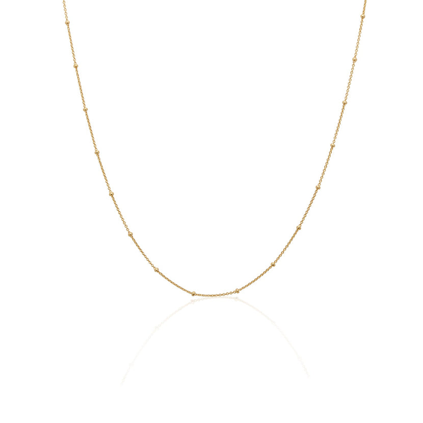 Stacey's Stories Mini Sphere Necklace (Gold)