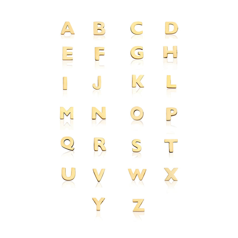 TEST Gift Builder - Initial Charm (Gold)