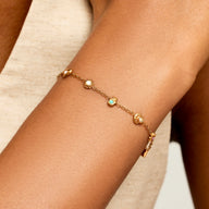 Talisman Mini Charm Bracelet (Gold)