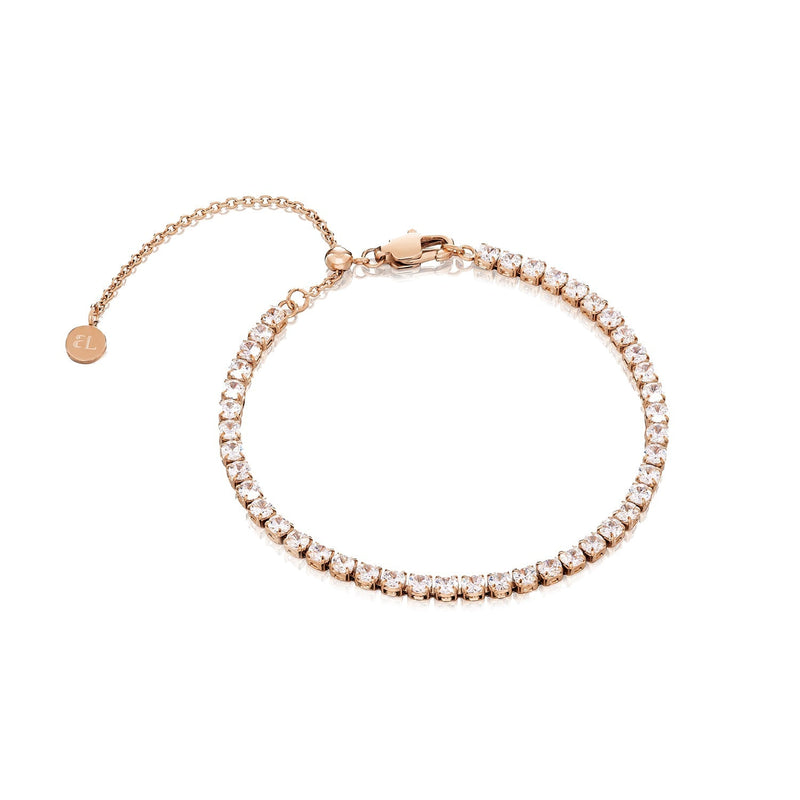 Tennis Bracelet (Rose Gold)