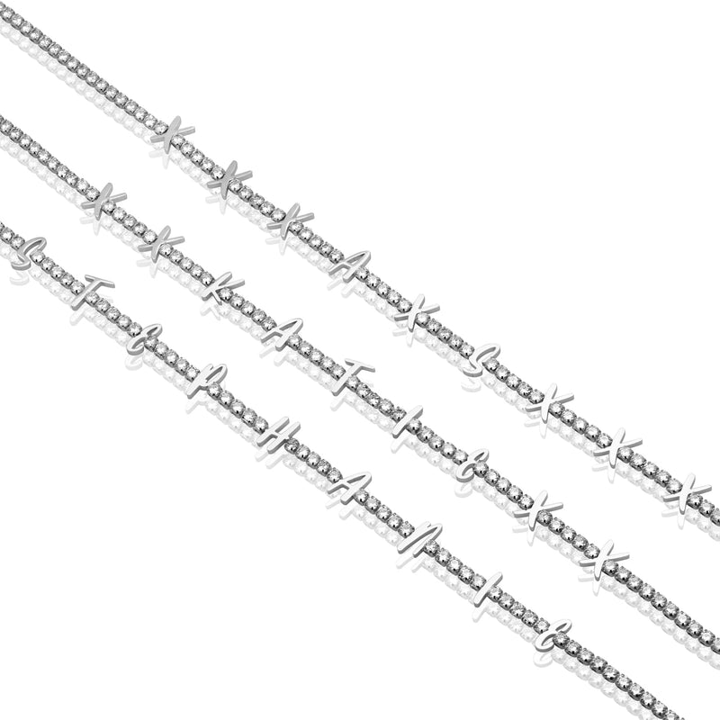 Gemma Owen GXO Custom Tennis Necklace Bundle (Gold/Silver)