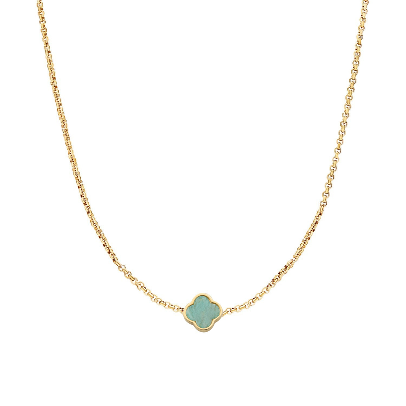 Clover Custom Name Necklace