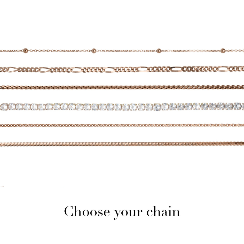 Signature Name Necklace (Rose Gold)