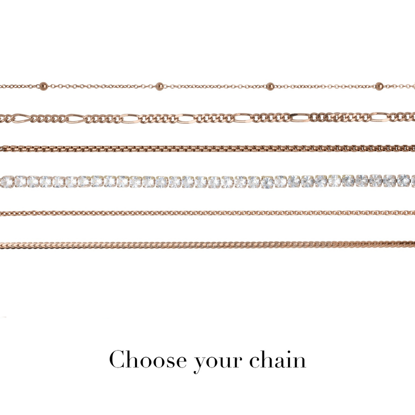 Signature Name Necklace (Rose Gold)