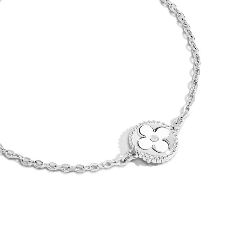 Clover Bracelet (Silver)