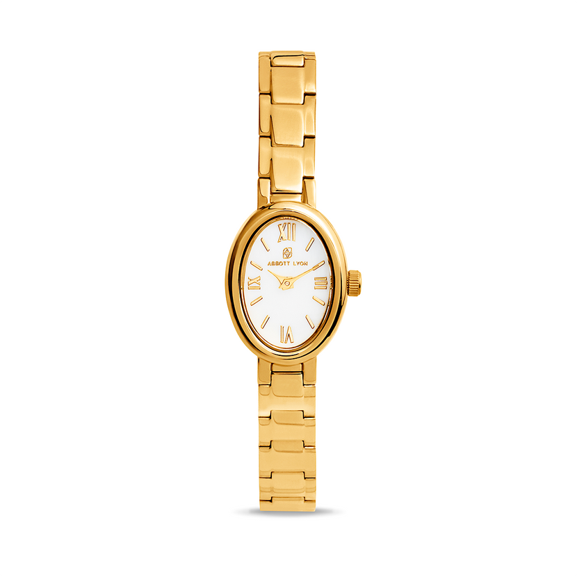 Mini Oval Watch (Gold)