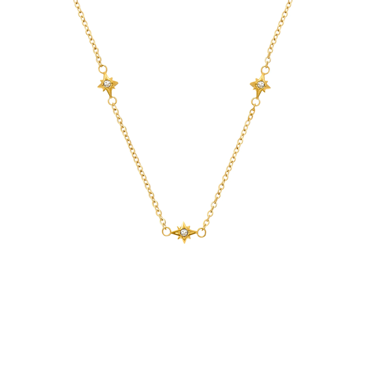 Written In The Stars Locket Necklace (Gold)