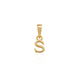 Stacey's Stories Initial Pendant (Gold)