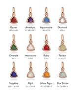 Mini Arabic Name Necklace (Rose Gold)