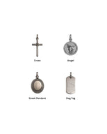 Curb Chain Necklace 20 in (Gun Silver)