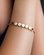 Custom Bead Bracelet (Gold)
