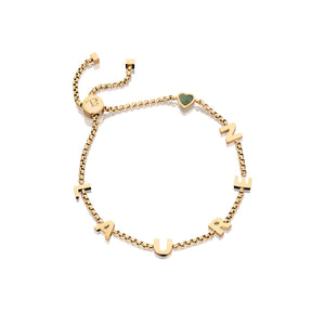 Custom Name Bracelet (Gold) (Copy)