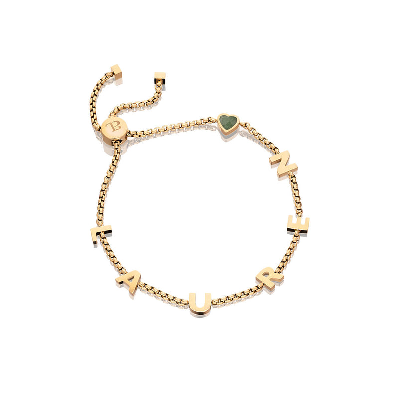 Custom Name Bracelet (Gold) (Copy)