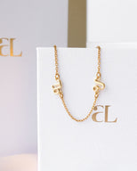 Double Zodiac Necklace (Gold) (Copy)