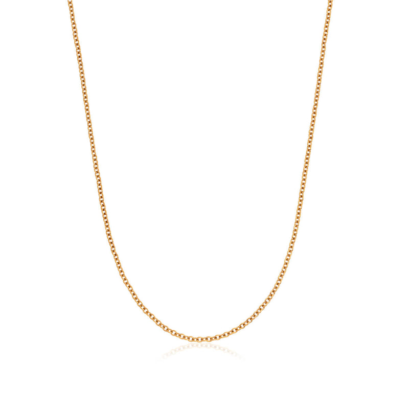 Layering Fine Chain Necklace (Gold)