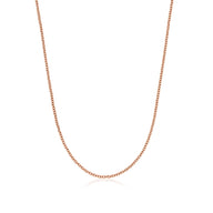 Layering Fine Chain Necklace (Rose Gold)